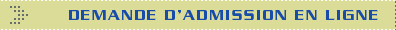 Demande d'admission en ligne